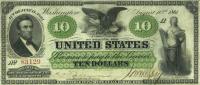 Gallery image for United States p126c: 10 Dollars
